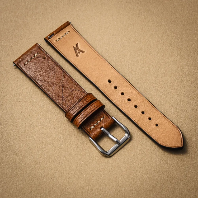 Badalassi Carlo Ecbatana SabbiaCamel – pasek do zegarka2