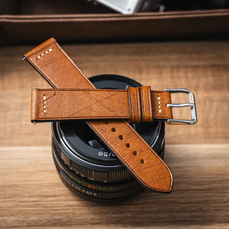 Badalassi Carlo Ecbatana SabbiaCamel – pasek do zegarka3