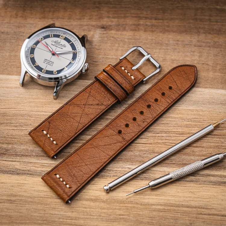 Badalassi Carlo Ecbatana SabbiaCamel – pasek do zegarka4