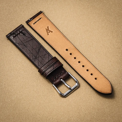 Badalassi Carlo Ecbatana DarkBrownBlack – pasek do zegarka2