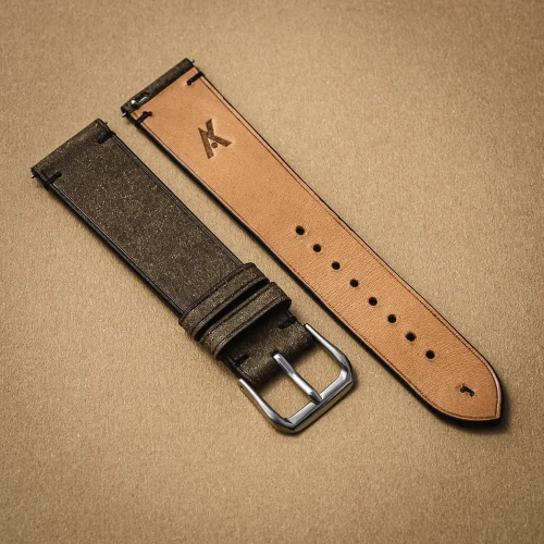 Badalassi Carlo Trio Grey Black pasek do zegarka ręcznie robiony2