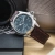 Salmon Satin Red WineBurgundy pasek do zegarka seiko zbliżenie