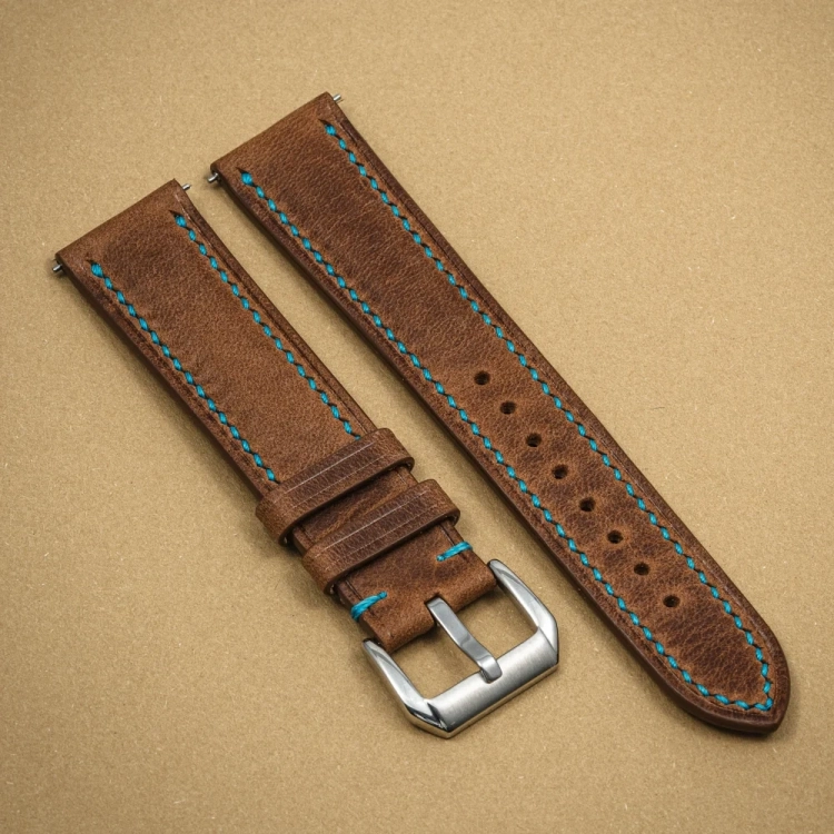 Tempesti Baku CuoioBlue – pasek do zegarka