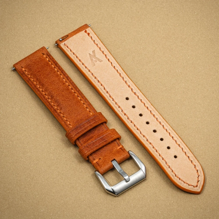 Tempesti Baku FienoOrange – pasek do zegarka tył