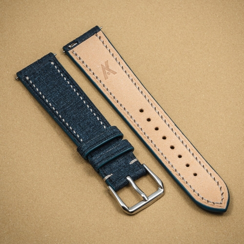 Tempesti Babele NavyWhite – pasek do zegarka tył