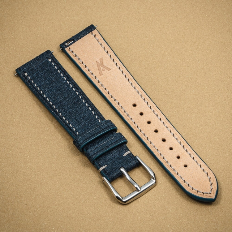 Tempesti Babele NavyWhite – pasek do zegarka tył