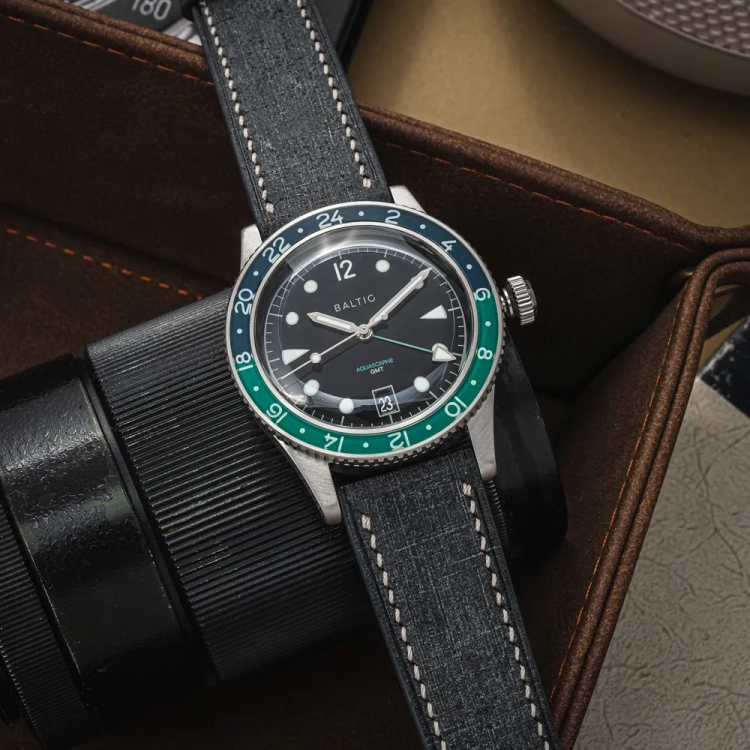 Tempesti Babele BlackGrey pasek do zegarka Baltic