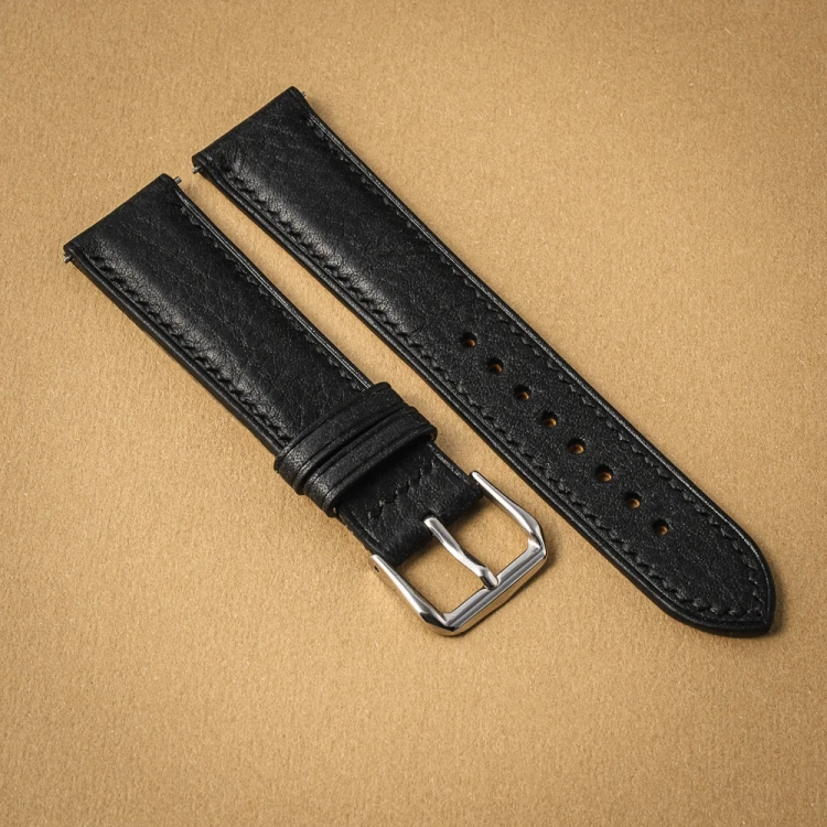 Badalassi Carlo Box BlackBlack - pasek do zegarka.webp